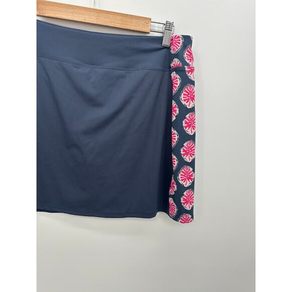Tommy Bahama Golf Womens Blue Skort Size L Pickleball Tennis Workout Active - Picture 3 of 9